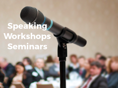 Keynote Motivational Speaking, Workshops, Seminars
